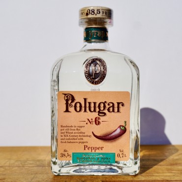 Vodka - Polugar No 6 Pepper / 70cl / 38.5%