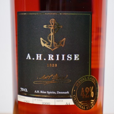 Rum - A.H. Riise Danish Navy Naval Cadet / 70cl / 42%