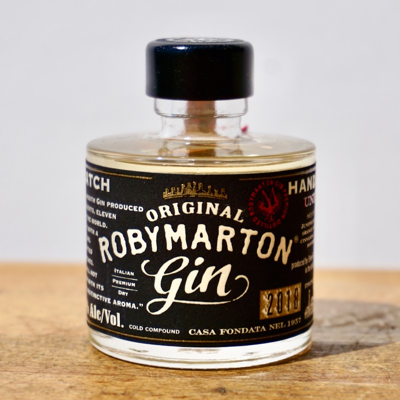 Gin - Roby Marton's Italian Premium Dry Gin Mini / 5cl / 47%