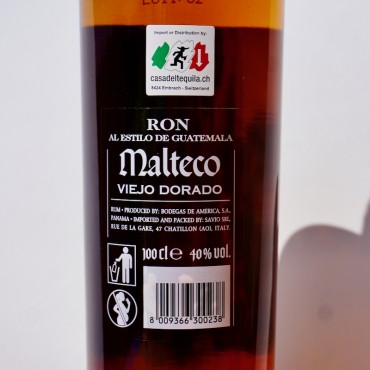 Rum - Malteco Viejo Dorado / 100cl / 40%