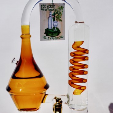 Absintherie Guilloud, Absinthe Celle a Guilloud Double Alambic & Box / 65cl / 54%