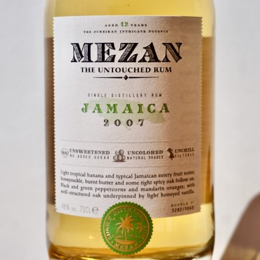 Rum - Mezan Jamaica 2007 12 Years / 70cl / 46%