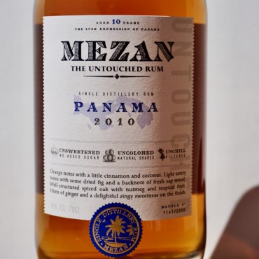 Rum - Mezan Panama 2010 10 Years / 70cl / 46%