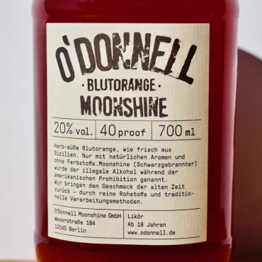 Liqueur - Moonshine O’Donnell Blutorange / 70cl / 20%