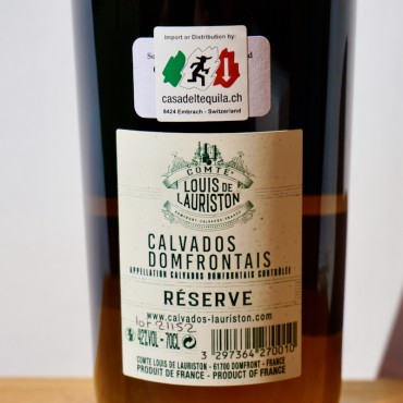 Calvados - Comte de Lauriston Reserve / 70cl / 42%