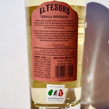 Tequila - El Tesoro de Don Felipe Reposado / 75cl / 40%