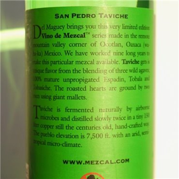 Mezcal - Del Maguey San Pedro Taviche / 70cl / 40% Mezcal 100% Agave 106,00 CHF
