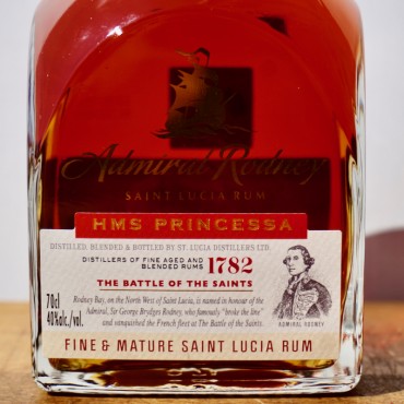 Rum - Admiral Rodney HMS Princessa Fine & Mature Rum / 70cl / 40%