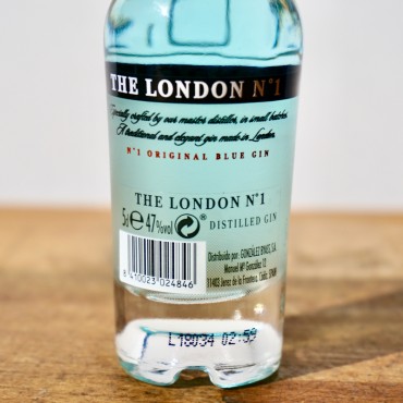 Gin - The London No 1 Original Blue Miniatur / 5cl / 47%