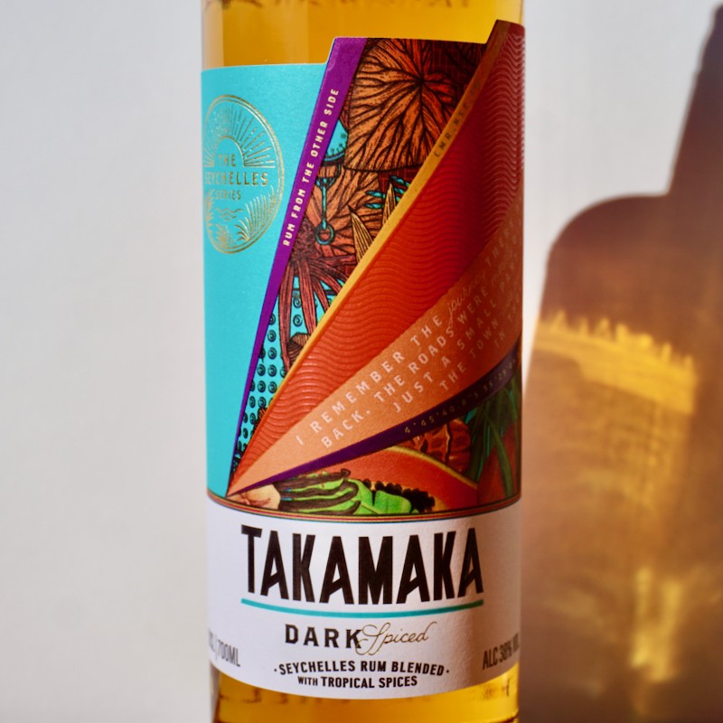 / Rum / Spiced 70cl 38% Dark - Takamaka
