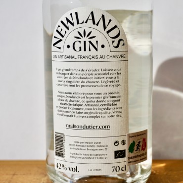 Gin - Newlands Artisanal Gin / 70cl / 42%