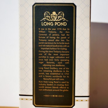 Rum - Long Pond ITP 15 Years Single Mark Rum / 70cl / 45.7%