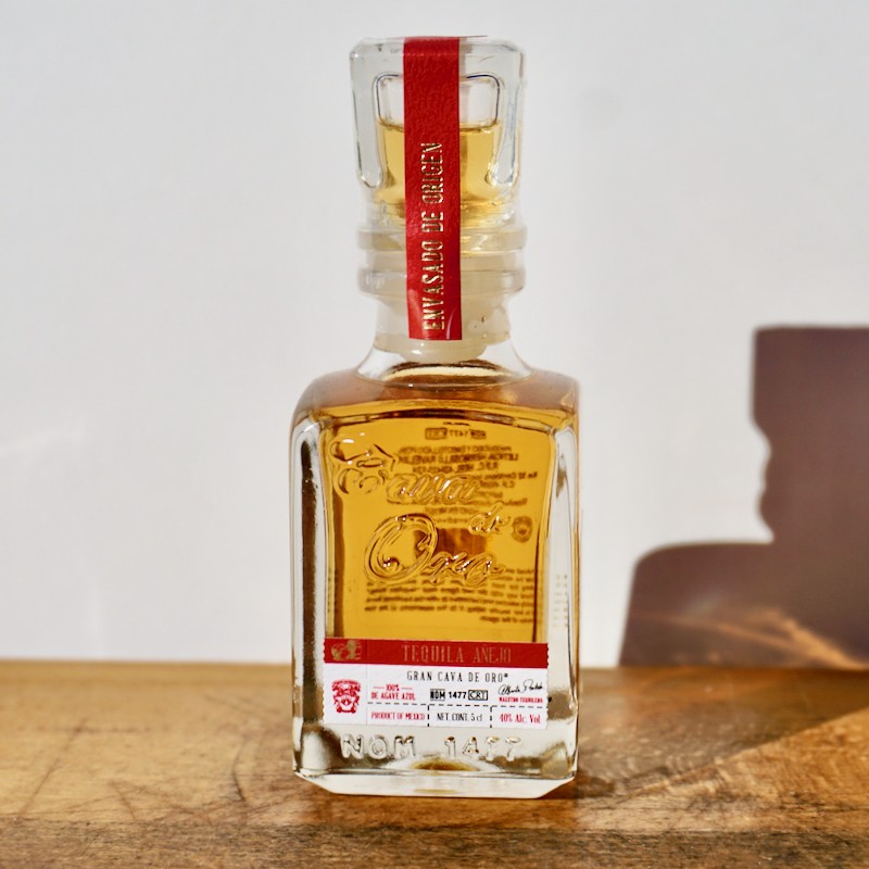 Tequila - Cava de Oro Anejo Miniatur / 5cl / 40%