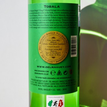 Mezcal - Del Maguey Wild Mountain Tobala / 70cl / 45%