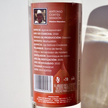 Mezcal - La Medida Bicuishe / 70cl / 47.8%