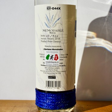 Memorable Tepeztate Mezcal Artesanal, 70 cl, 47.8 % vol.
