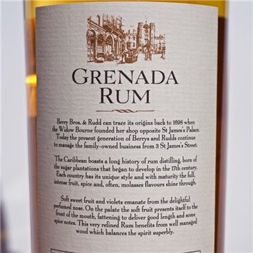 Rum - Berry's Own Finest Grenada Rum 2003 / 70cl / 46% Rum 81,00 CHF