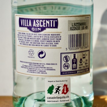 Gin - Villa Ascenti Gin / 70cl / 41%