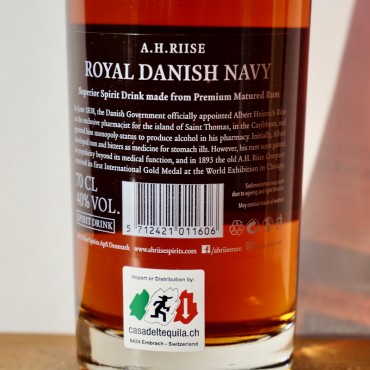 Rum - A.H. Riise Danish Navy Classic / 70cl / 40%