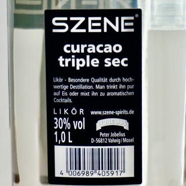 Liqueur - Szene Curacao Triple Sec / 100cl / 30%