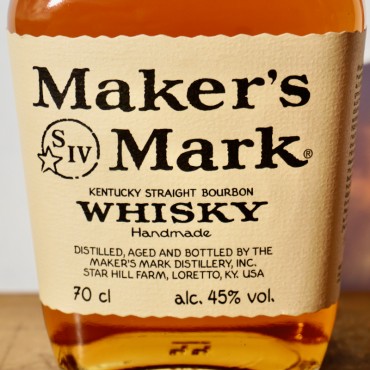 Whisk(e)y - Maker's Mark Kentucky Straight Bourbon / 70cl / 45%