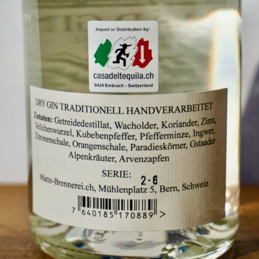 Gin - Gstaad Dry Gin Handcrafted / 50cl / 42%