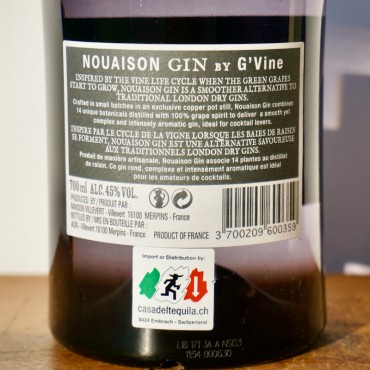 Gin - G' Vine Nouaison / 70cl / 43.9%