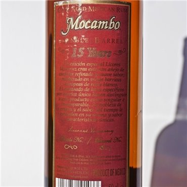 Rum - Mocambo 15 Years / 50cl / 40% Rum 39,00 CHF
