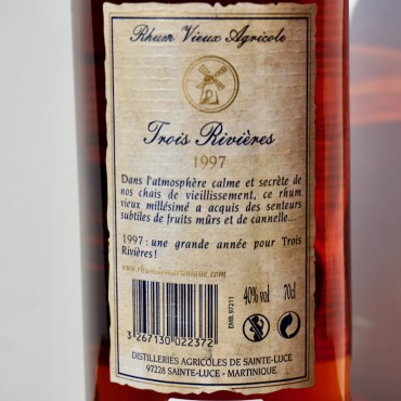 Rum - Trois Rivieres 1997 / 70cl / 42%