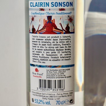 Rum - Clairin Sonson 6 Recolte 2018 / 70cl / 53.2%