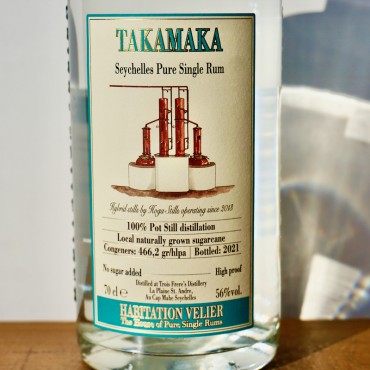 Rum - Habitation Velier Takamaka White / 70cl / 56%
