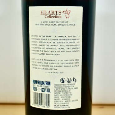 Rum - Appleton Estate 1984 Hearts Collection / 70cl / 63%