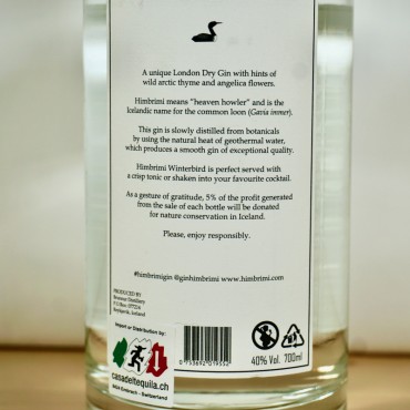 Gin - Himbrimi Winterbird Edition / 70cl / 40%