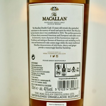Whisk(e)y - The Macallan 12 Years Double Cask / 70cl / 40%