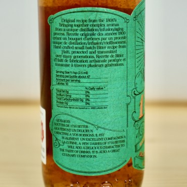 Aromatic Bitter - 1716 Chadeque / 15cl / 43%