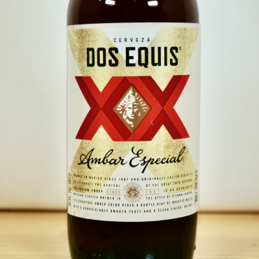 XX Dos Equis Ambar Cerveza de Mexico, 35.5 cl, 4.7 % vol.