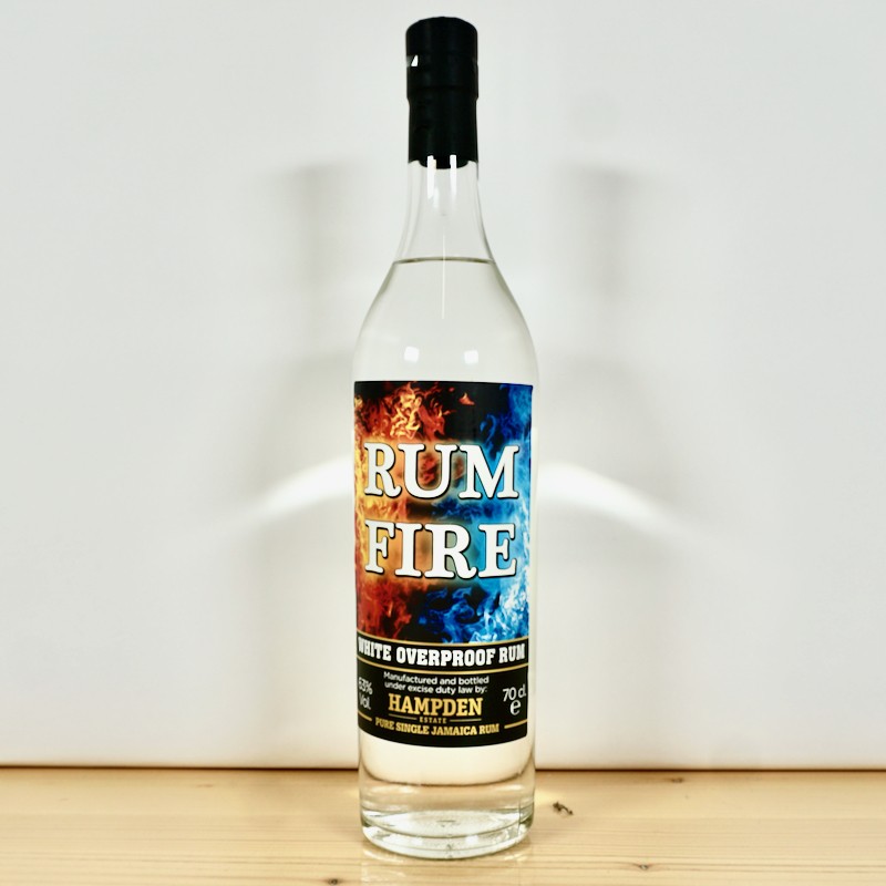 Rum - Hampden Estate Rum Fire White Overproof / 70cl / 63%