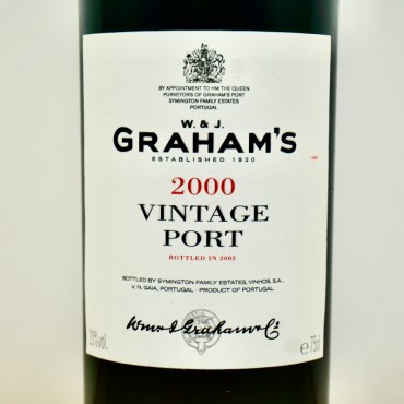Port - Graham's Port Vintage Port 2000 / 70cl / 20%