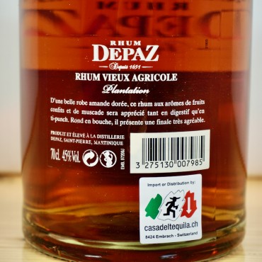 Rum - Depaz Vieux Plantation / 70cl / 45%