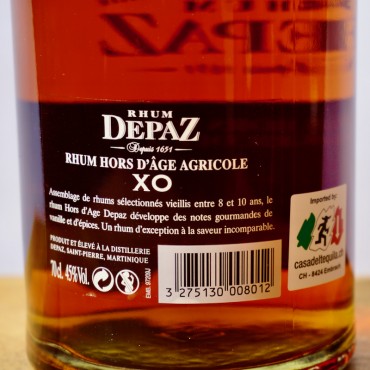 Rum - Depaz Grand Réserve XO / 70cl / 45%
