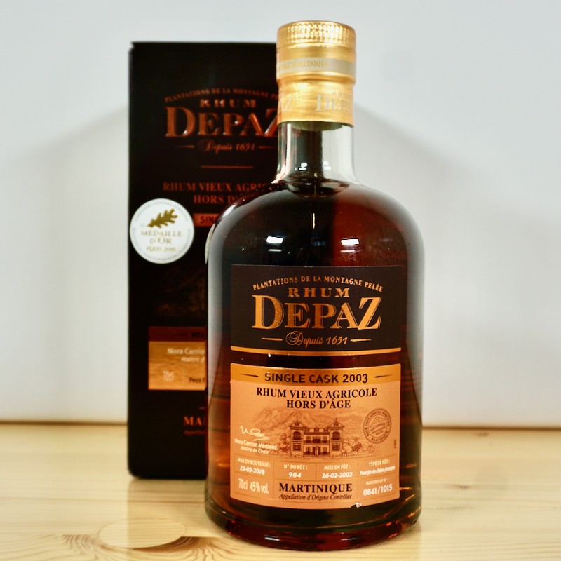 Rum - Depaz Hors D'Age Single Cask 2003 / 70cl / 45%
