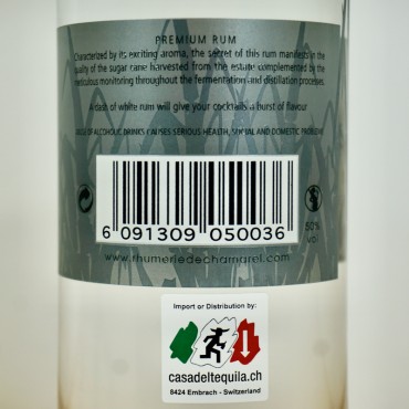 Rum - Chamarel Premium White Rum / 70cl / 50%