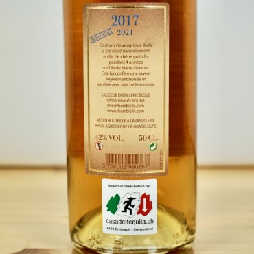 Rum - Bielle Rhum Vieux Agricole 2017 / 50cl / 42%
