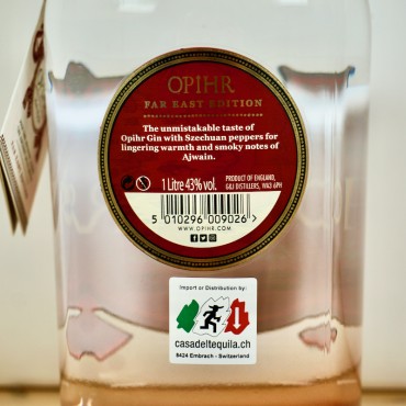 Gin - Opihr Far East Edition London Dry Gin Liter / 100cl / 43%