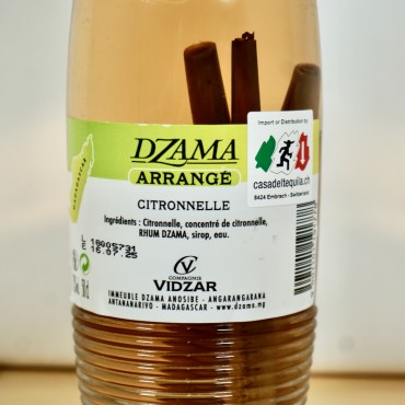 Rum - Dzama Arrangé Citronnelle / 70cl / 25%