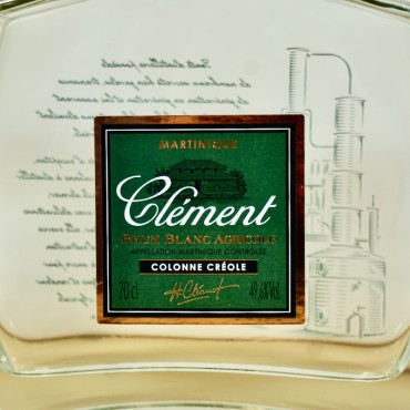 Rum - Clement Blanc Colonne Creole / 70cl / 49.6%