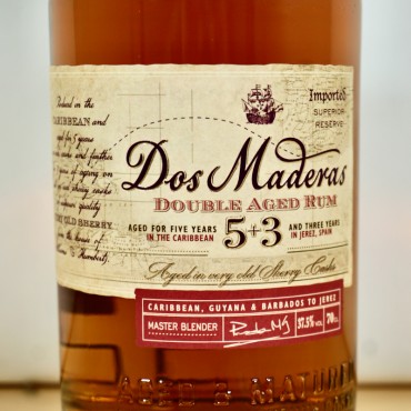 Rum - Dos Maderas Double Aged 5 + 3 Years / 70cl / 37.5%