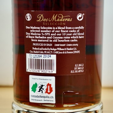 Rum - Dos Maderas Seleccion / 70cl / 42%