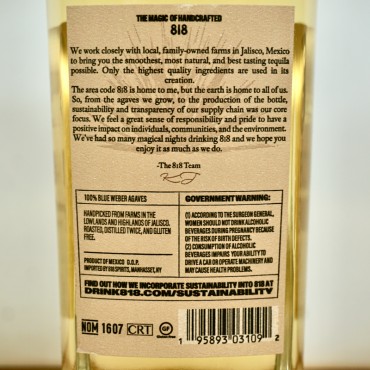 818 Reposado Tequila by Kendall Jenner / 70cl / 40%