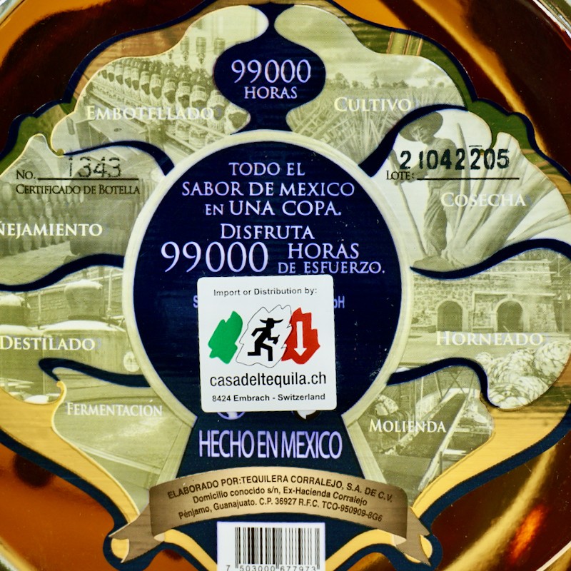 Corralejo Anejo Horas - 99.000 / / 38% 70cl Tequila